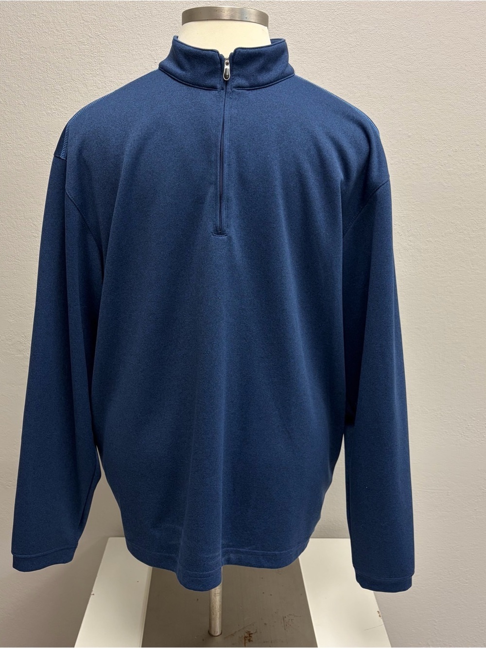 Pebble Beach Men's Navy Half-Zip Pullover